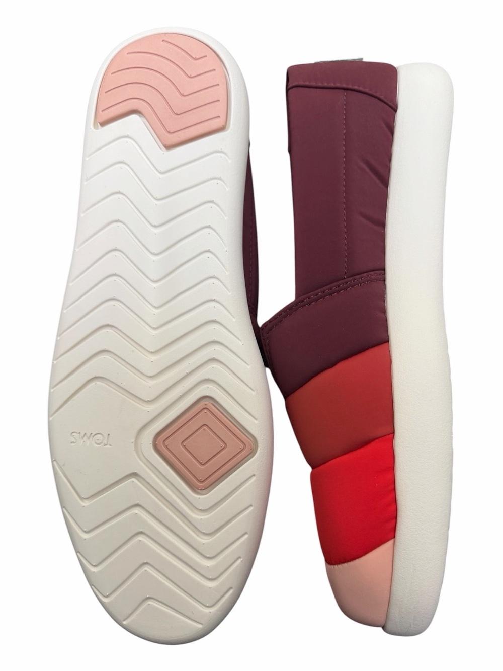 TOMS |Women’s Size 12 |Lightweight Cushioned Colorblock Slip-On Comfort Shoes - Picture 9 of 9